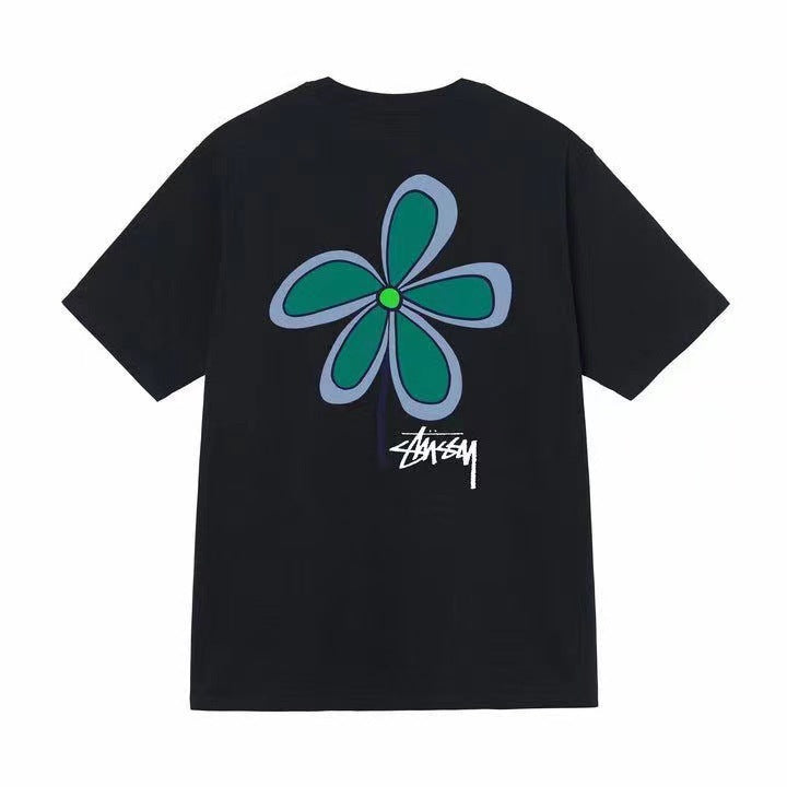 Tshirt flower - Stussy